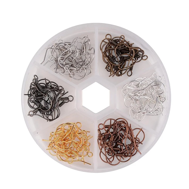 Латунные серьги Крючки для серёжек фурнитура изготовления ювелирных изделий