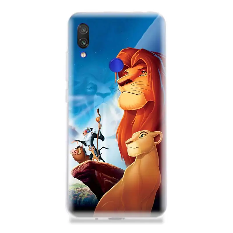 Чехол для телефона Simba The King Lion Xiao mi Red S2 Y3 Y2 K20 Pro Note 7 S 6 5 4 4X Pocophone F1 9 8 A2 Lite Coque |