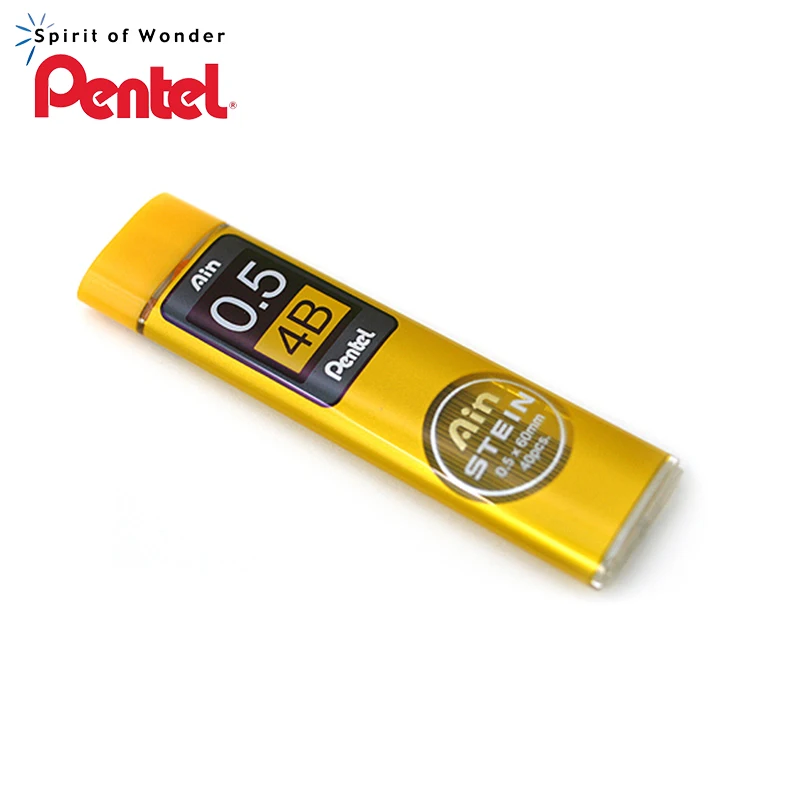 Pentel Pencil C275 свинцовый стержень Stein Enhanced Silica 0,5*60 мм 2 H, H, HB, B, 2B, 3B, 4B механический карандаш Пишущие принадлежности