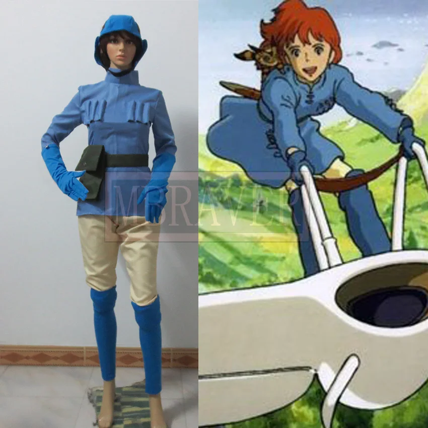 Насикаа долина ветра наушика Косплей Костюм |