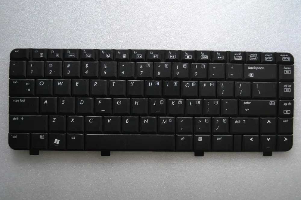 Новая клавиатура для HP 540 550 6520 6720 6520B 6520S 6725 6525 455264-031 с английской и черной