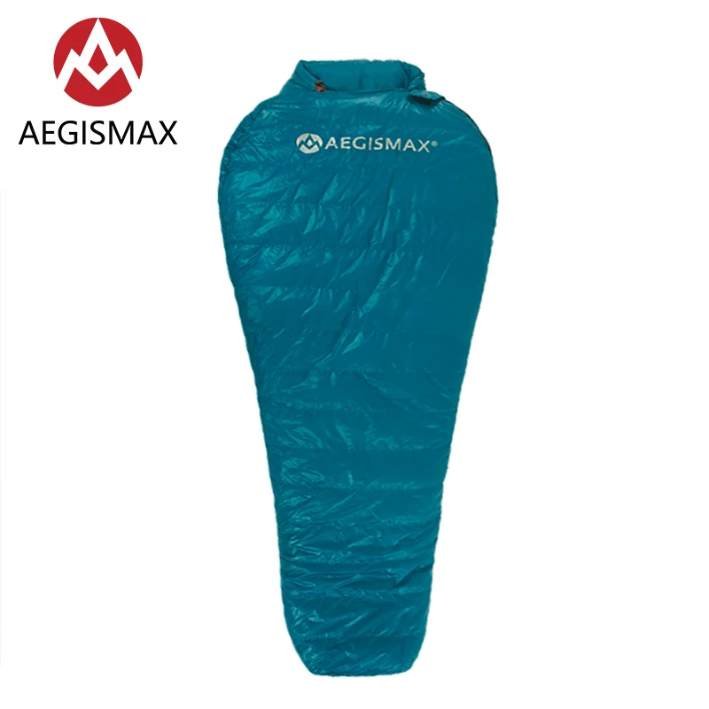 AEGISMAX NANO2 Взрослый Открытый Кемпинг весна осень Мумия белый гусиный пух Splicable спальный мешок портативный ленивый мешок