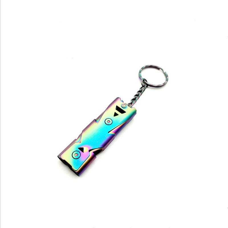 1 шт. домашний питомец собака тренировочный костюм свисток двухцветная флейта