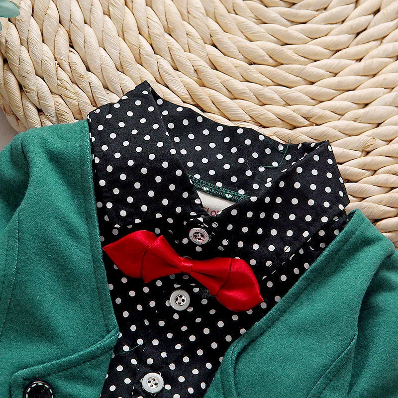 Комплект одежды для маленьких мальчиков праздничная одежда 2 предмета детские