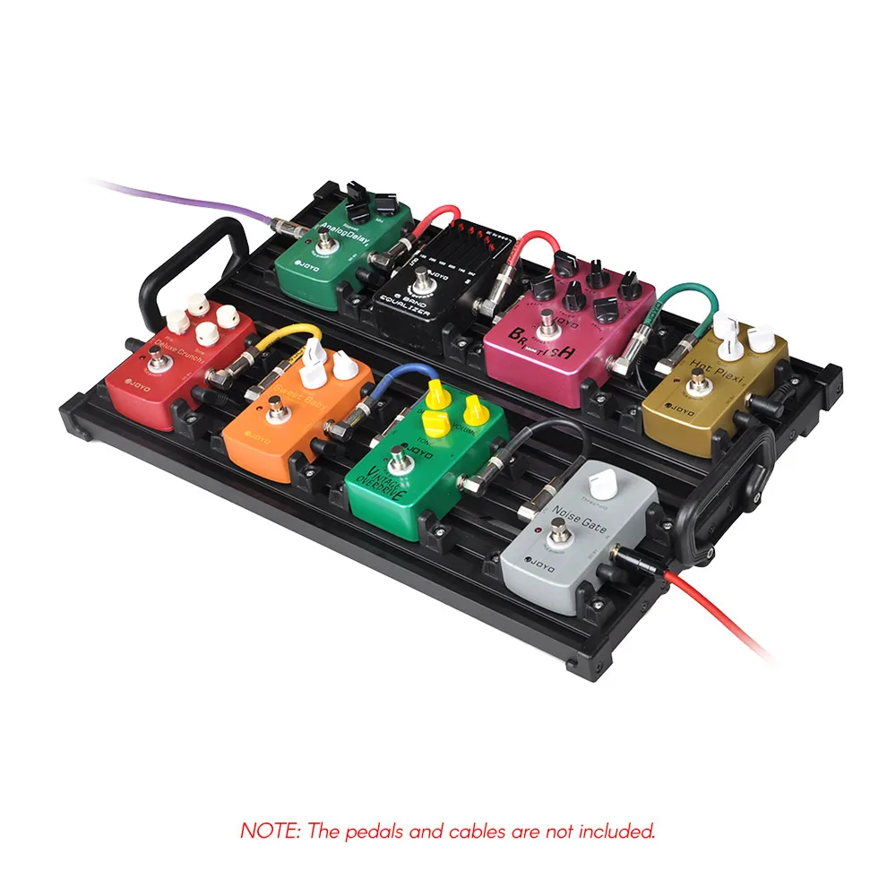 Педальная панель для гитары из алюминиевого сплава с сумкой переноски размер S/M/L