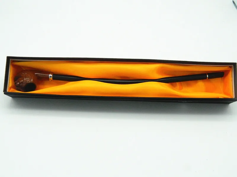 Деревянная трубка для курения с длинным львом 1 шт. ручная работа высокое