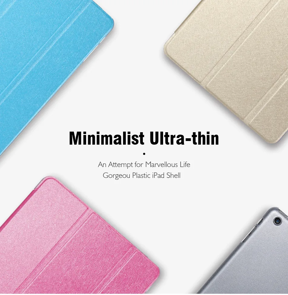 Чехол Floveme для i Pad Air 2 Шелковый чехол для i Pad Mini 2 4 5 складной тонкий полный защитный чехол для i Pad Pro 9,7 12,9