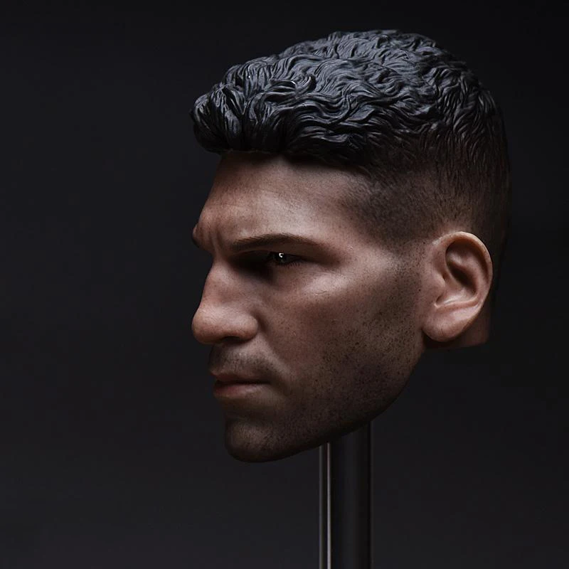 

1/6 Scale Normal Version Jon Bernthal Punisher Head Sculpt for 12'' Men Figures Bodies