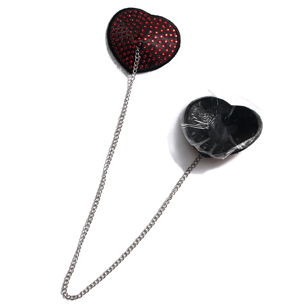 1 пара самоклеящиеся стразы покрытие для сосков женщин сексуальная цепочка