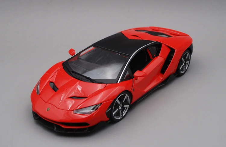 Мерит изображение 1:18 Lamborghini LP770-4 Сентенарио серый супер бег сплава Модель автомобиля