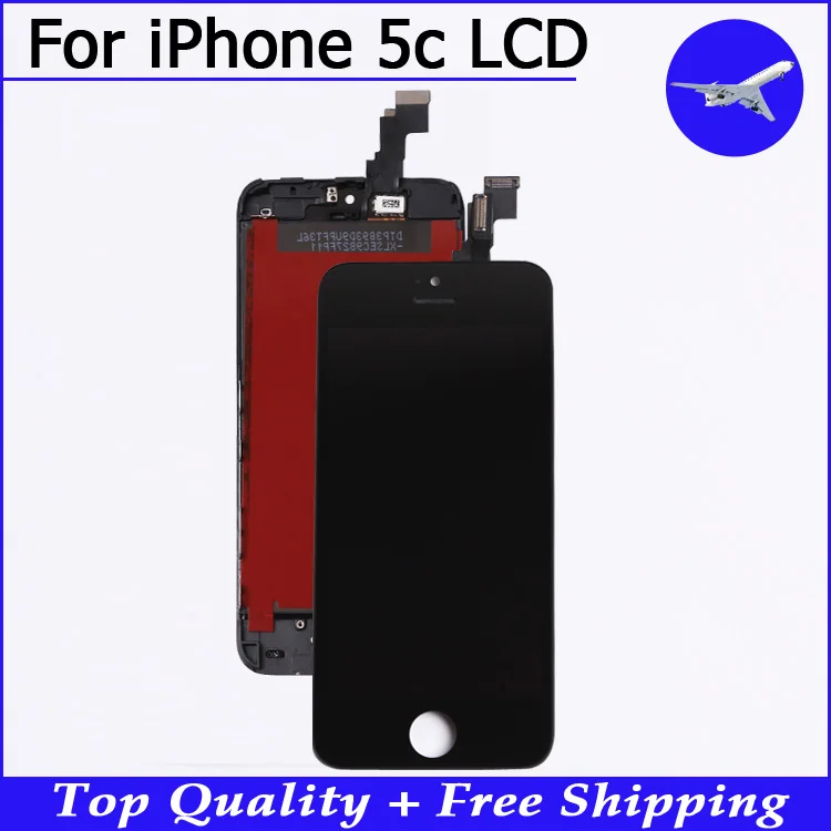 50pcs/lot Best Price And 100% Guarantee For iPhone 5C LCD Display Screen &ampTouch Digitizer Assembly Free Shipping DHL/EMS | Мобильные