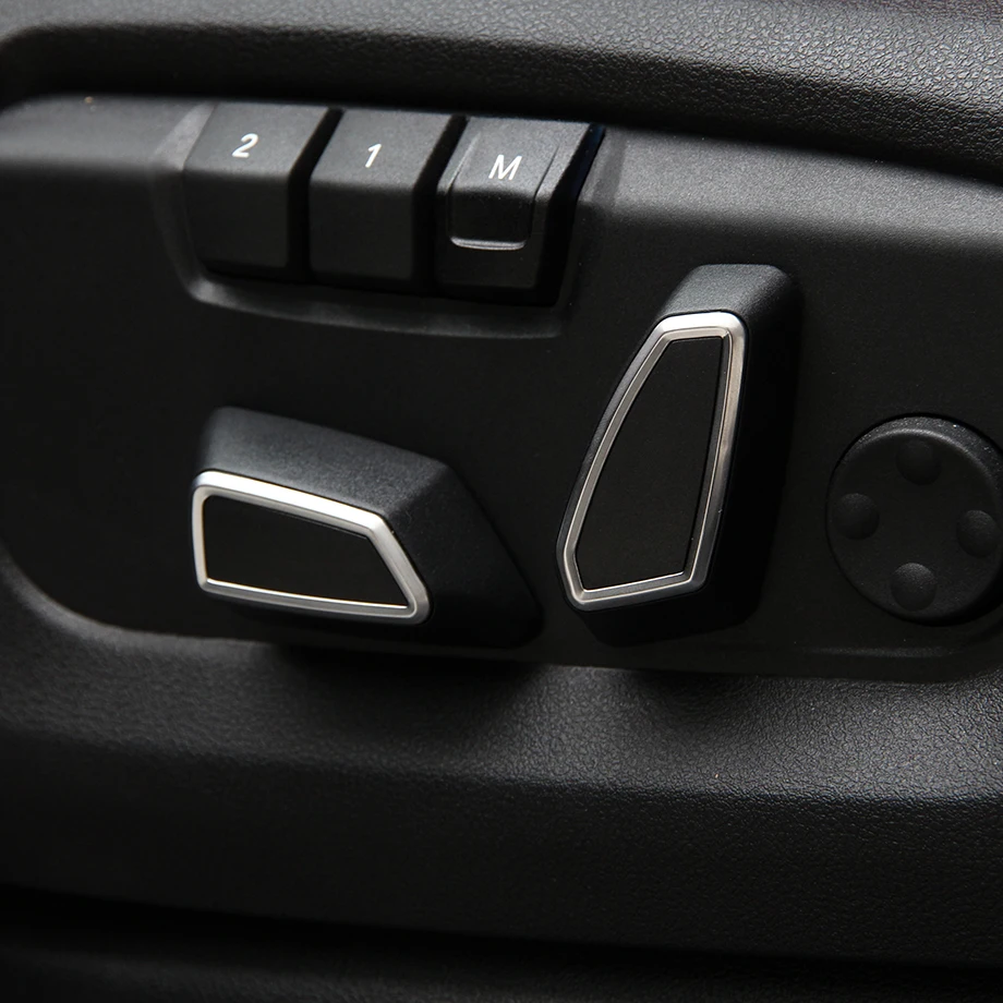 4 шт. кнопки регулировки сиденья ABS для BMW New 1 2 3 Series F30 F34 F45 F46 2013-2017 автомобильные