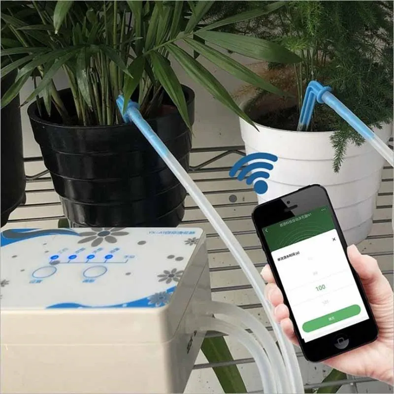 Мобильный телефон WI FI автоматическое дистанционное орошения Системы полива сада