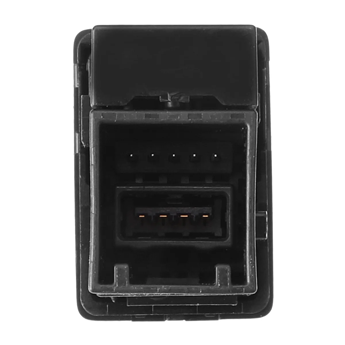 Высокое качество автомобильный AUX USB порт адаптер Jack авто для Toyota Rav4 Camry для Yaris для Corolla Avalon 86190-0R010 пластик черный