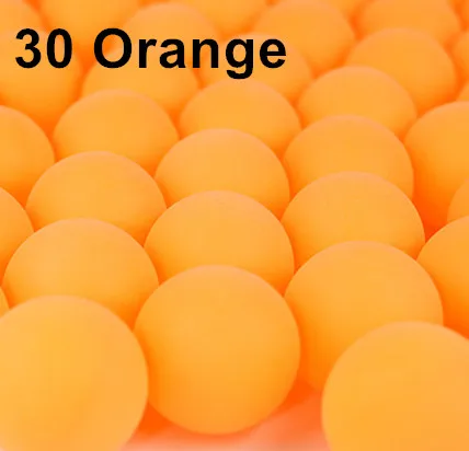 30 Orange 30, 50, 100 шт, 2 звезды, 40+ мм, 2,8 г, мячи для настольного тенниса, мячи для пинг-понга, белый, оранжевый, мяч для игры в пинг-понг, Любительский мяч для продвинутой тренировки - Цвет: 30 Orange