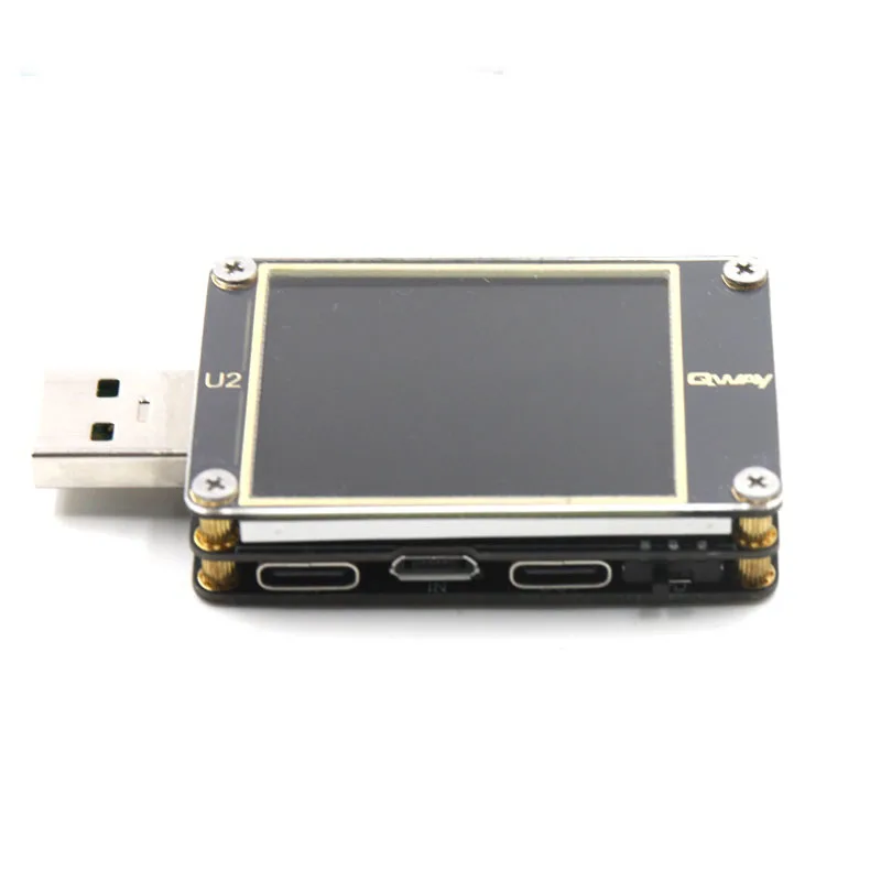 With bluetooth WEB-U2 измеритель тока и напряжения USB тест er QC4+ PD3.0 2,0 PPS протокол быстрой зарядки тест емкости - Цвет: With bluetooth