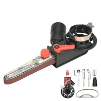 mini diy sander sanding belt adapter bandfile belt sander for 115mm 4 5 and 125mm 5 electric angle grinder