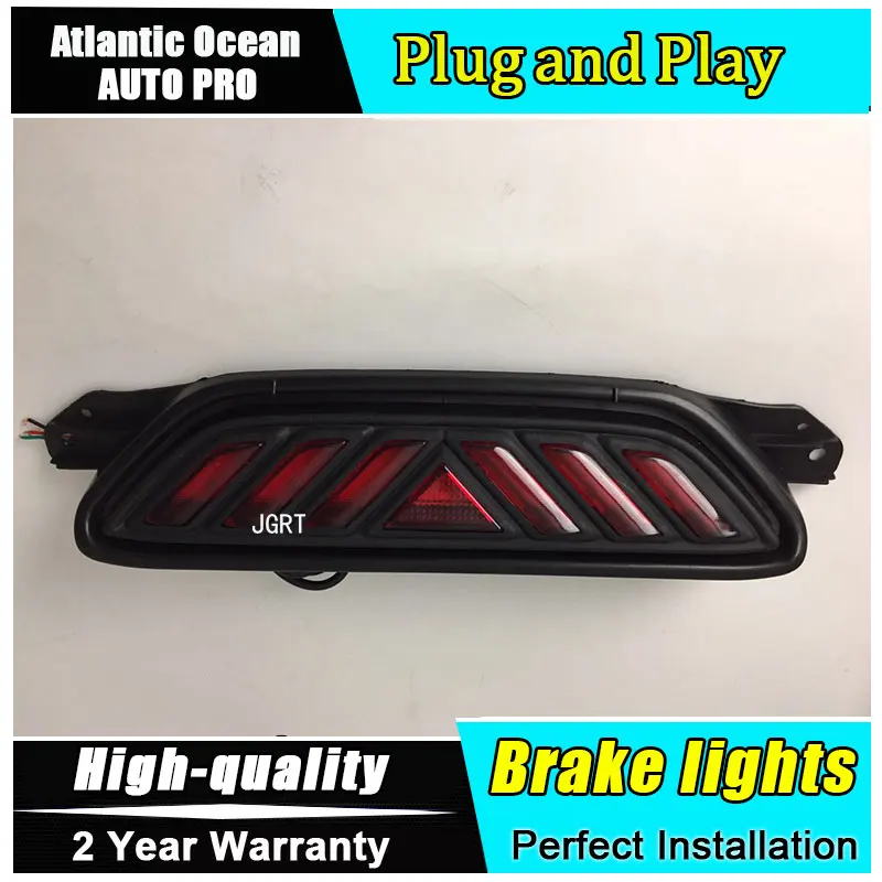 

car styling For Toyota CHR 2016-2019 LED Stoplight For Toyota CHR High brightness guide LED Stoplight rear Brake lights fog lamp