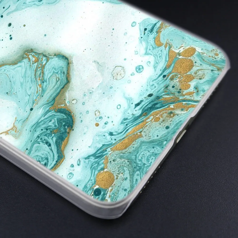 MLLSE цветной розовый и Аквамариновый мраморный Модный чехол для Huawei NOVA 3 3i 4 Honor V20 8X