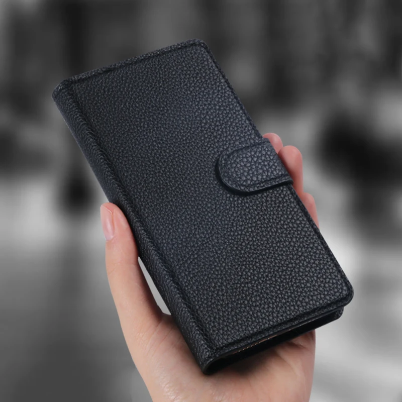 Роскошный кожаный флип-чехол для Sony Xperia Z1 Z2 Z3 Z5 X XZ1 XZ2 Compact Performance Premium Mini