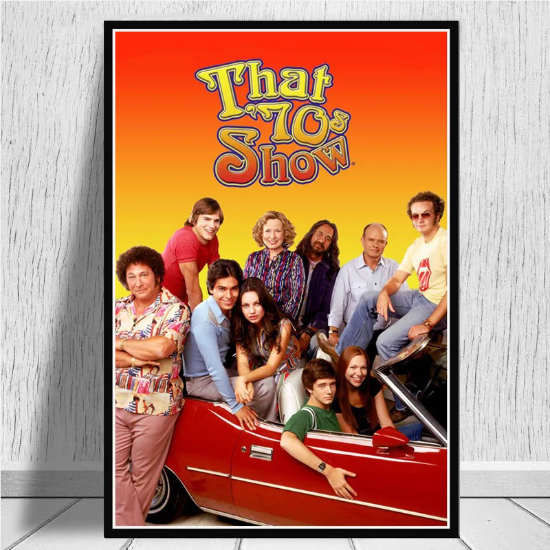 Что 70 s шоу классические телевизионные сериалы пользовательский художественный постер картина Картина Настенная картина домашний декор, плакаты и принты