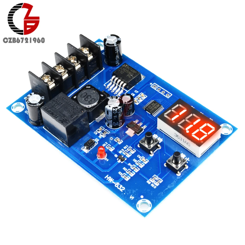 XH M603 светодиодный цифровой контроль зарядки аккумулятора защита Borad DC 12V хранение