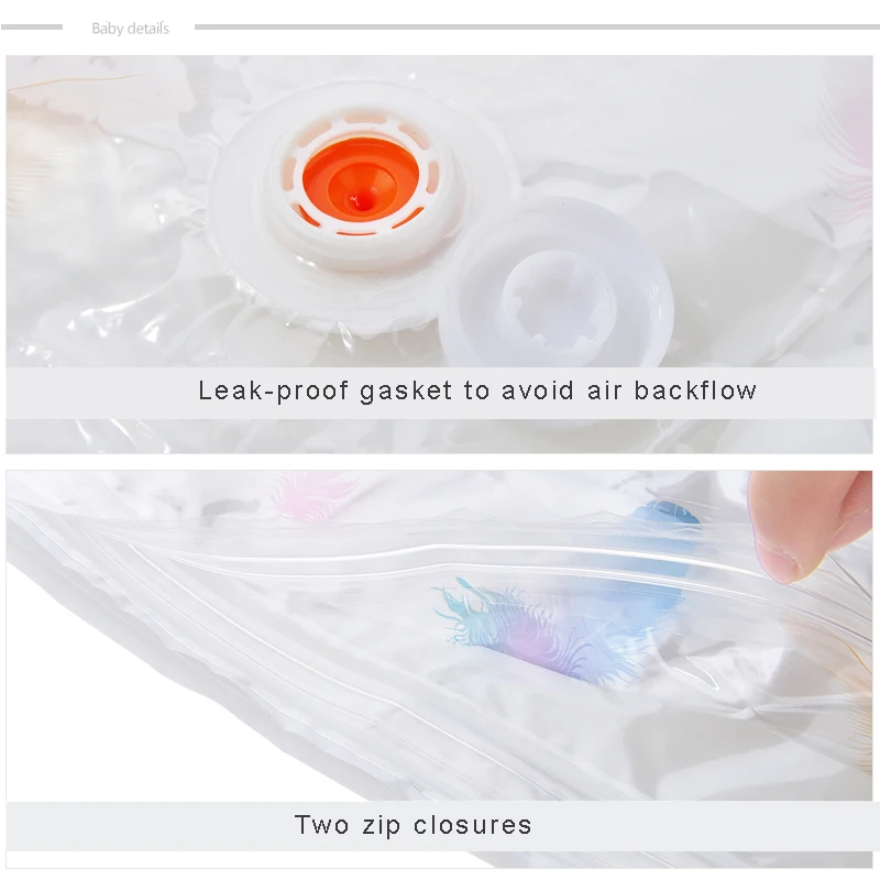 2018 популярный вакуумный мешок сумка для хранения прозрачная рамка складной