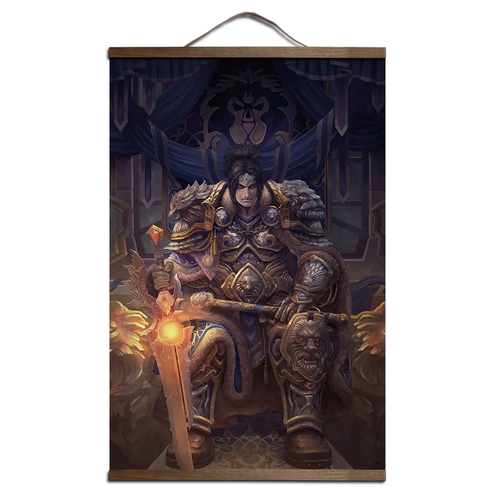 10 Плакат для World of Warcrafts Sylvanas Windrunner постеры печати на холсте украшения живопись с твердой древесины Висячие свиток - Цвет: 10
