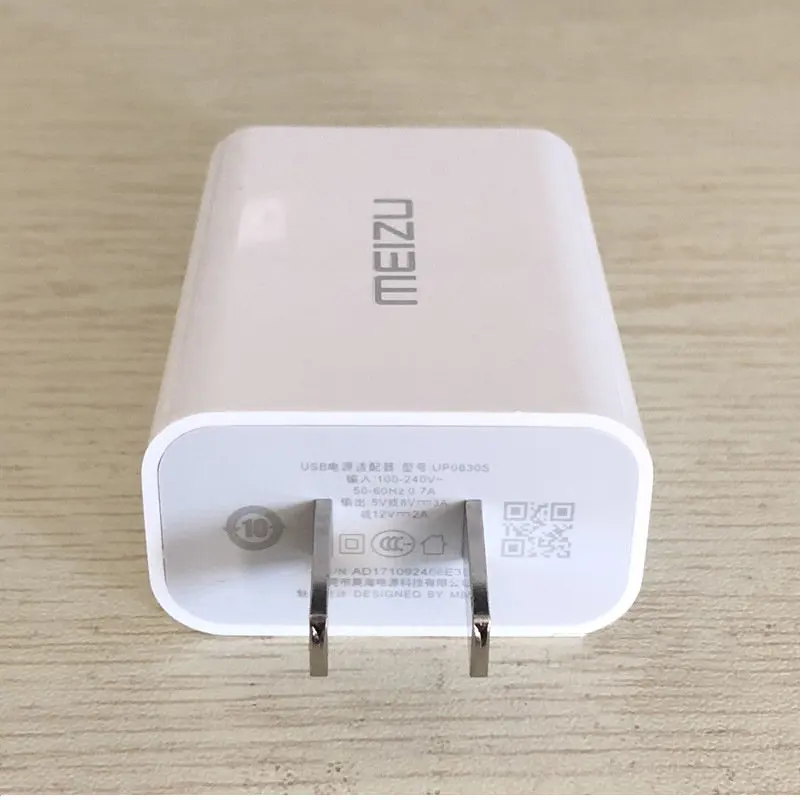 100% оригинал 12v2a EU настенное зарядное устройство адаптер для MEIZU Pro 7 6 6s 5 15 16 PLUS 17 MX6
