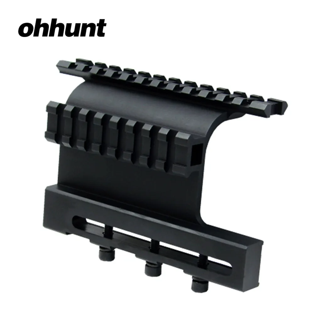 Ohhunt Охота Тактический Gen 3 AK серии Quick Release Двойной Вивер Пикатинни Боковое крепление системы AK47 AK74