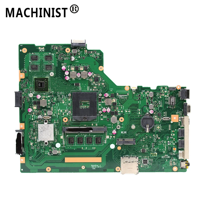 Оригинал для ASUS X75V X75VC X75VB X75VD R704V REV 2 0 материнская плата ноутбука GT610M 1 ГБ 4 RAM PGA989 DDR3