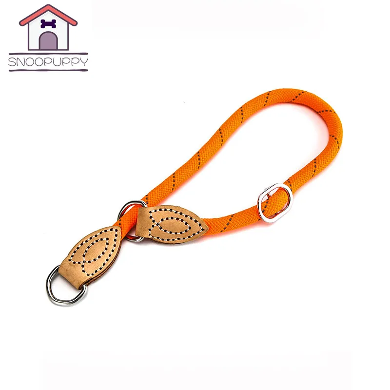 Собака кошка ошейники круглый канат базовый воротник для маленькой средней