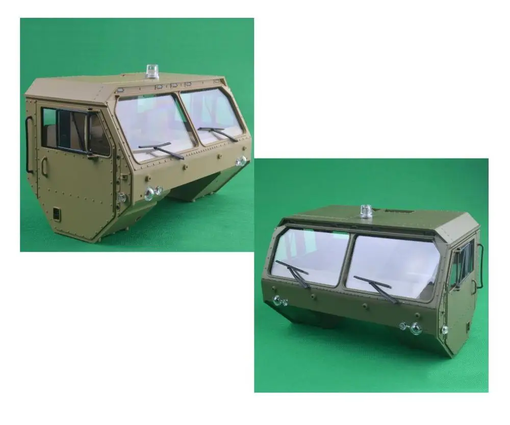 HG P801 P802 1/12 8X8 RC High imitatlon США военный грузовик запасные части головной убор 8ASS