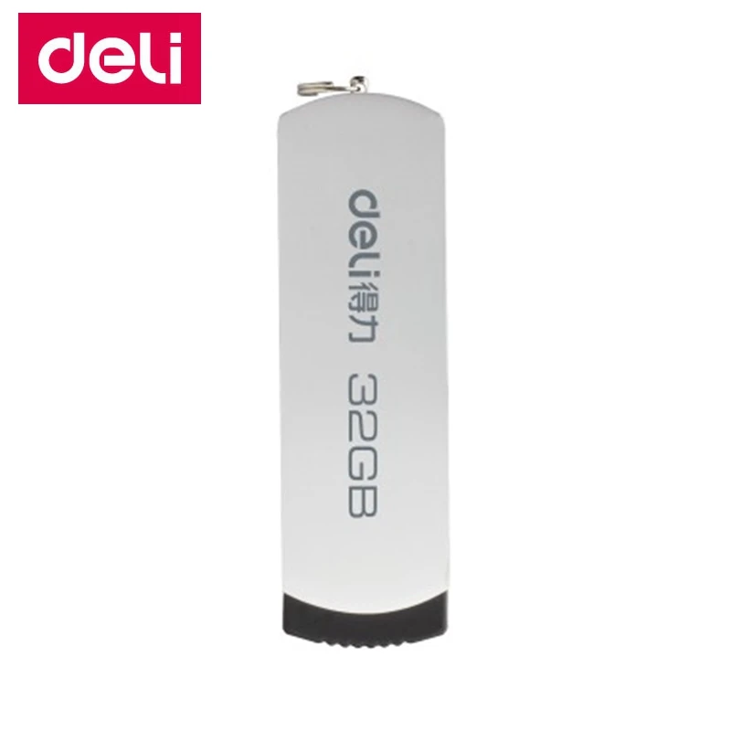 [Readstar] Deli 3753 USB2.0 flash погружения 32 г металлический корпус поворот типа кольцо для