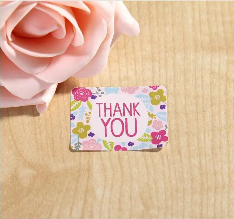 80 шт. винтажная серия Blume &quotDanke&quot наклейки на заказ прозрачные Подарочные Метки