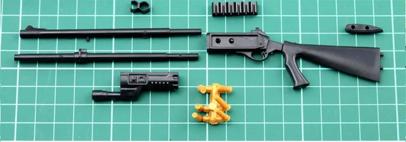 1:6 весы M1 SUPER90 Escopeta модель аксессуары Alien сборка пластиковая военная солдатское