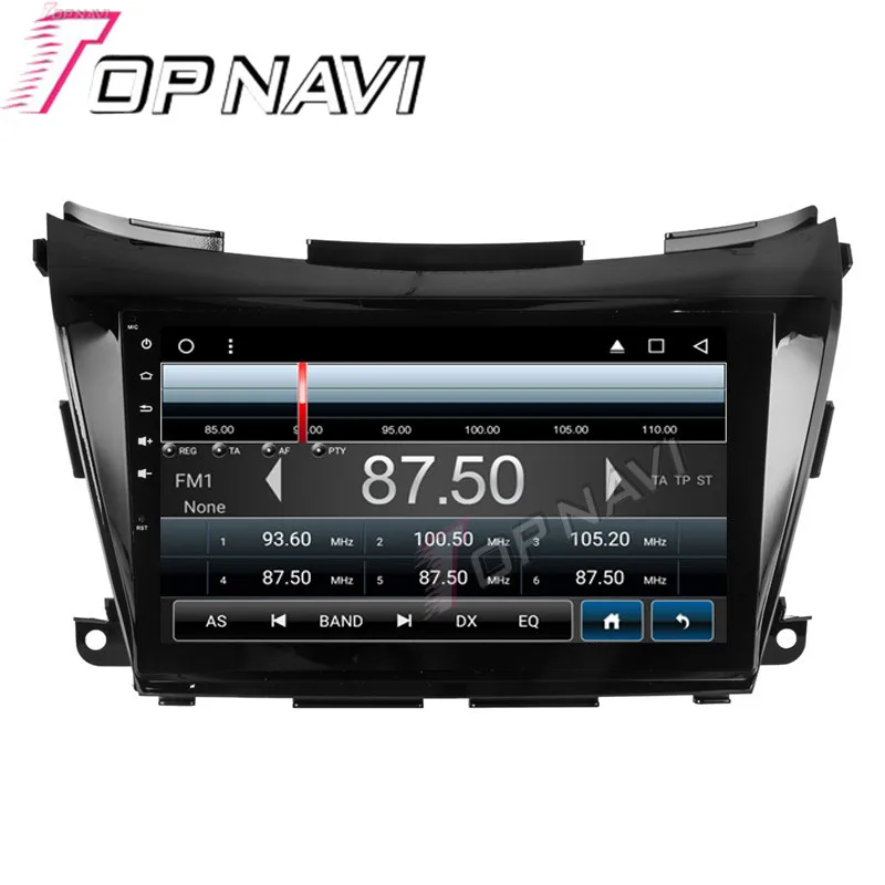 Topnavi 10 1 &quotчетырехъядерный Android 7 2G 32G 8 Core Автомобильный GPS навигатор для Nissan Murano 2015