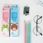 12 шт.упак. мультфильм HB деревянный карандаш для детей студентов учебы с карандашным рисунком пера канцелярские принадлежности