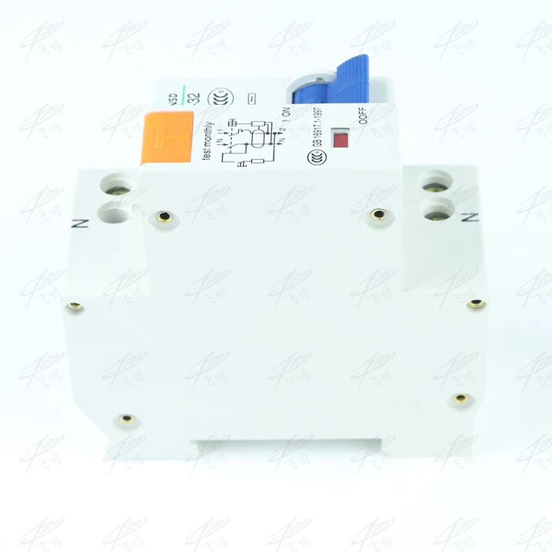 DZ30LE 32 1P + N 10A 16A 20A 25A 32A 230В 50/60 Гц выключатель остаточного тока с защитой от