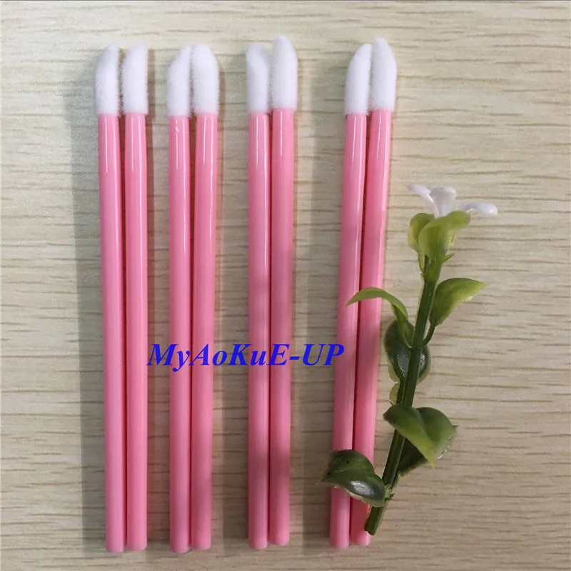 10 видов цветов кисть для губной помады палочка аппликатор блеска кисти 200 шт