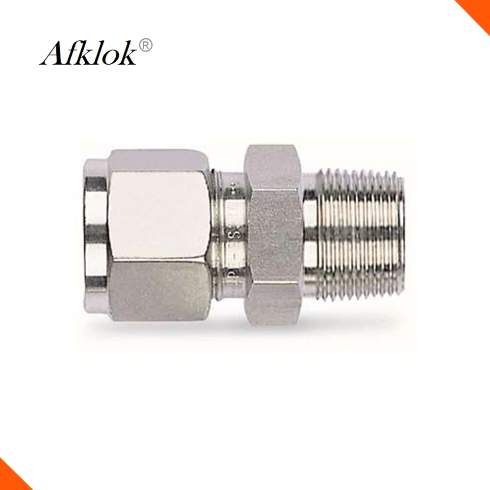 Фитинги для газовых труб 1 2 &quotNPT из нержавеющей стали Компрессионный фитинг|tube