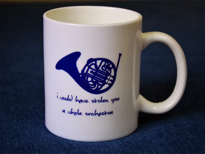 Новая Качественная керамическая кофейная кружка с изображением синего