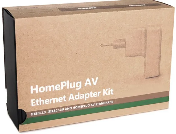 Мини HomePlug WI-FI адаптер Ethernet сетевой AV plc ЕС разъем (500) | Мобильные телефоны и