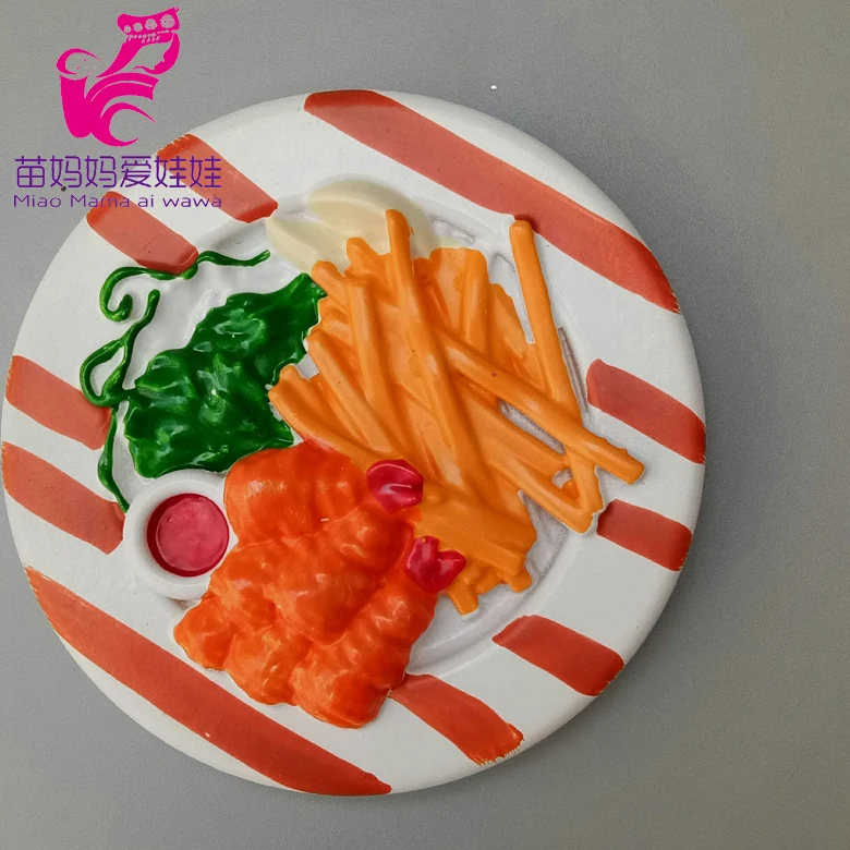 Mininature моделирование пищи BJD куклы кухонные горшки и кастрюли посуда очки столовые приборы для 18-дюймовая кукла аксессуары