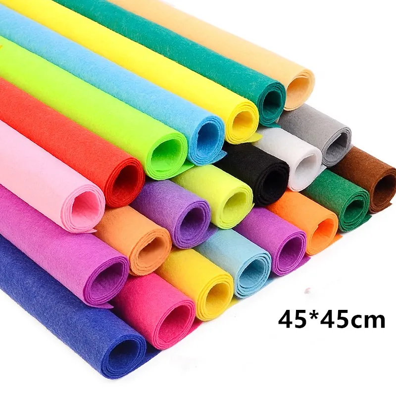 Войлочная ткань ручной работы 1 шт. цветы сделай сам войлочная Нетканая для кукол