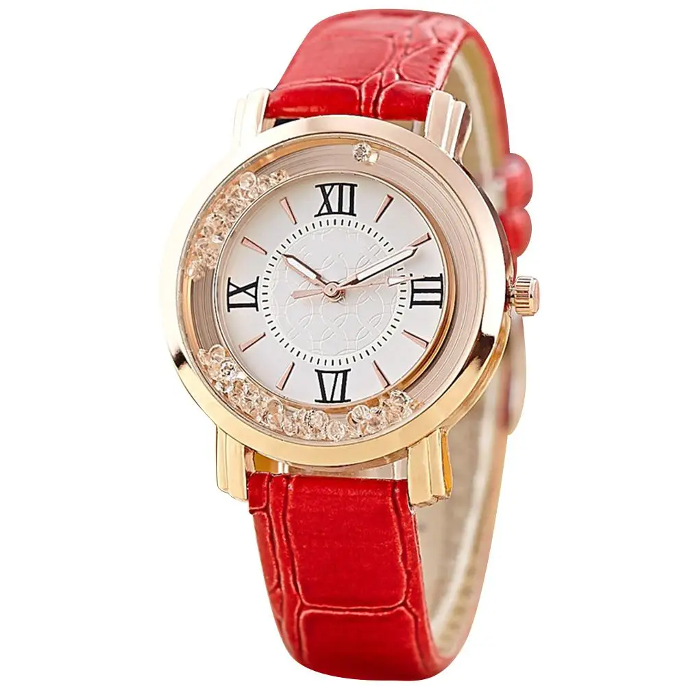 2018 модные женские часы reloj mujer со стразами инкрустированные круглым циферблатом