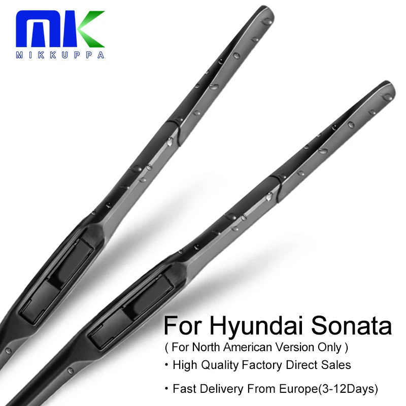 Комбинированные щетки стеклоочистителя Mikkuppa для hyundai Sonata подходят крючков и