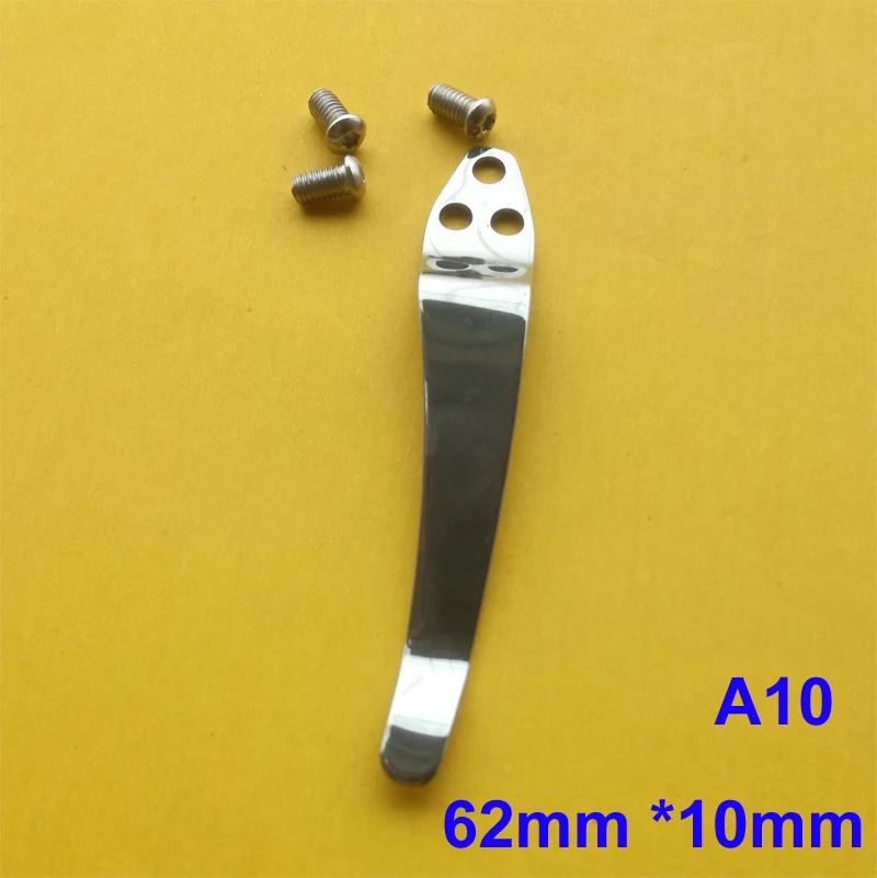 Складной карманный зажим для ножей 62 мм * 10 фонарика или EDC инструменты с винтами