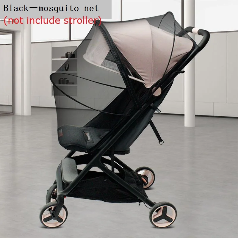 White Mosquito Net Universal baby stroller Accessories mosquito net for high landscape stroller GB Pockit stroller yoyaplus stroller and more - Цвет: White Mosquito Net