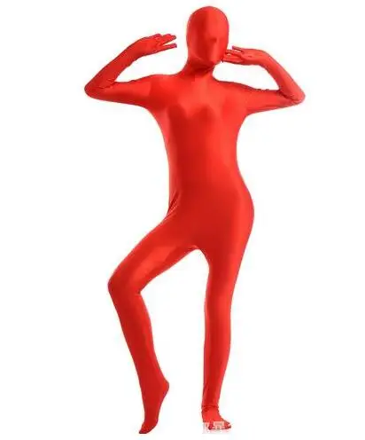 Style 3 Новинка, костюм зентай, сексуальный, лайкра, спандекс, ослепленный, длинный рукав, боди, комбинезон, женский, мужской, комбинезон, костюм зентай на Хэллоуин - Цвет: Style 3